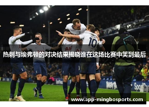 热刺与埃弗顿的对决结果揭晓谁在这场比赛中笑到最后